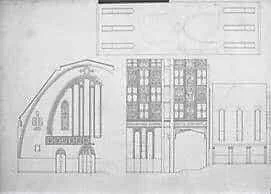 Studio degli angeli e della decorazione della volta della navata